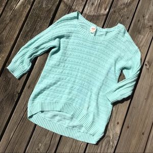 Mossimo Teal Sweater